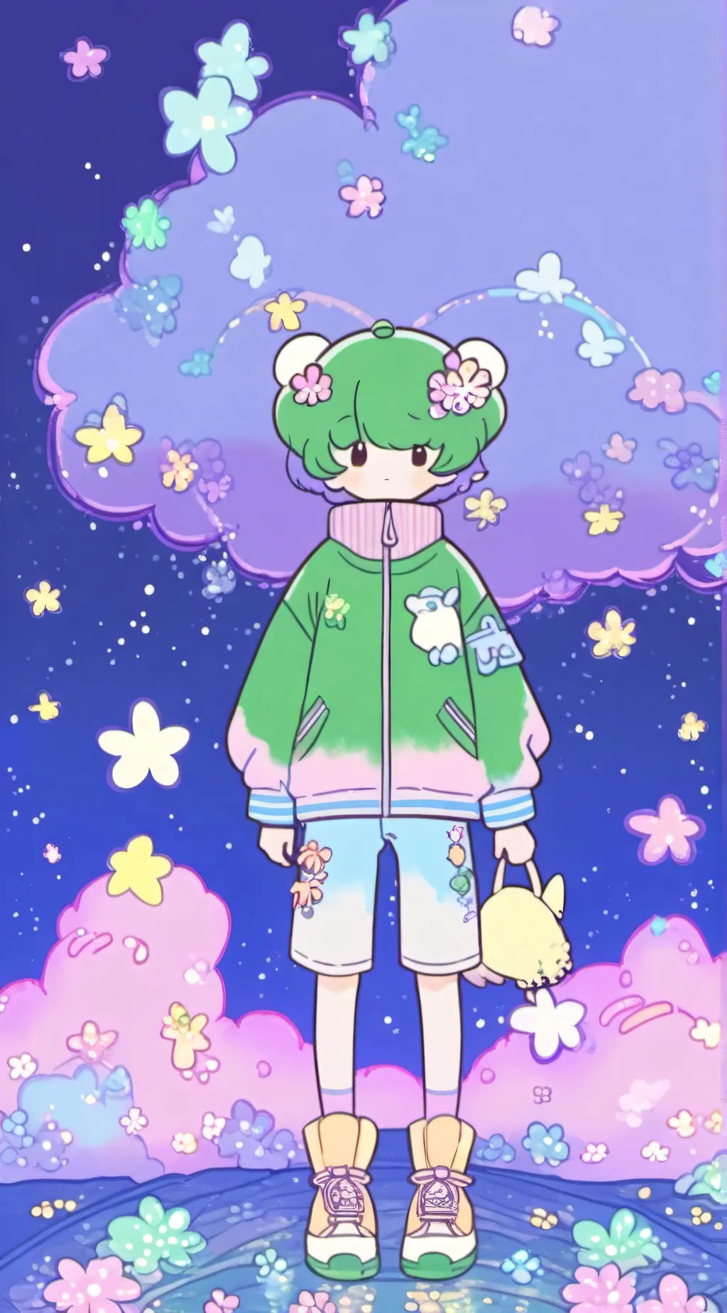 ai character: Pliby background