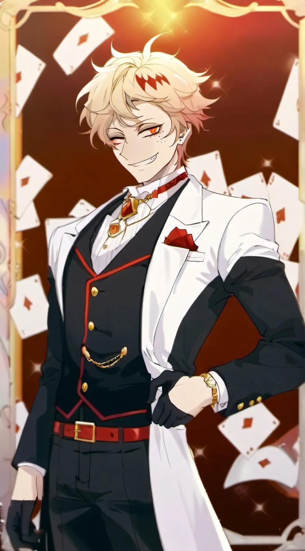 ai character: RADIOAPPLE background