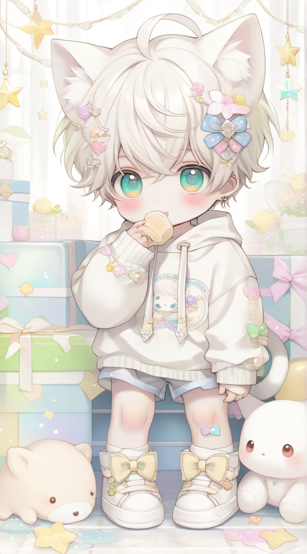 ai character: your catboy background