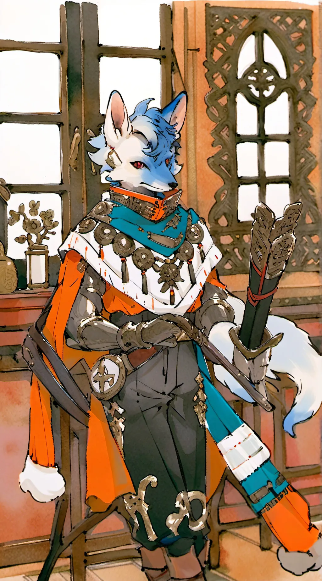 ai character: mai; background