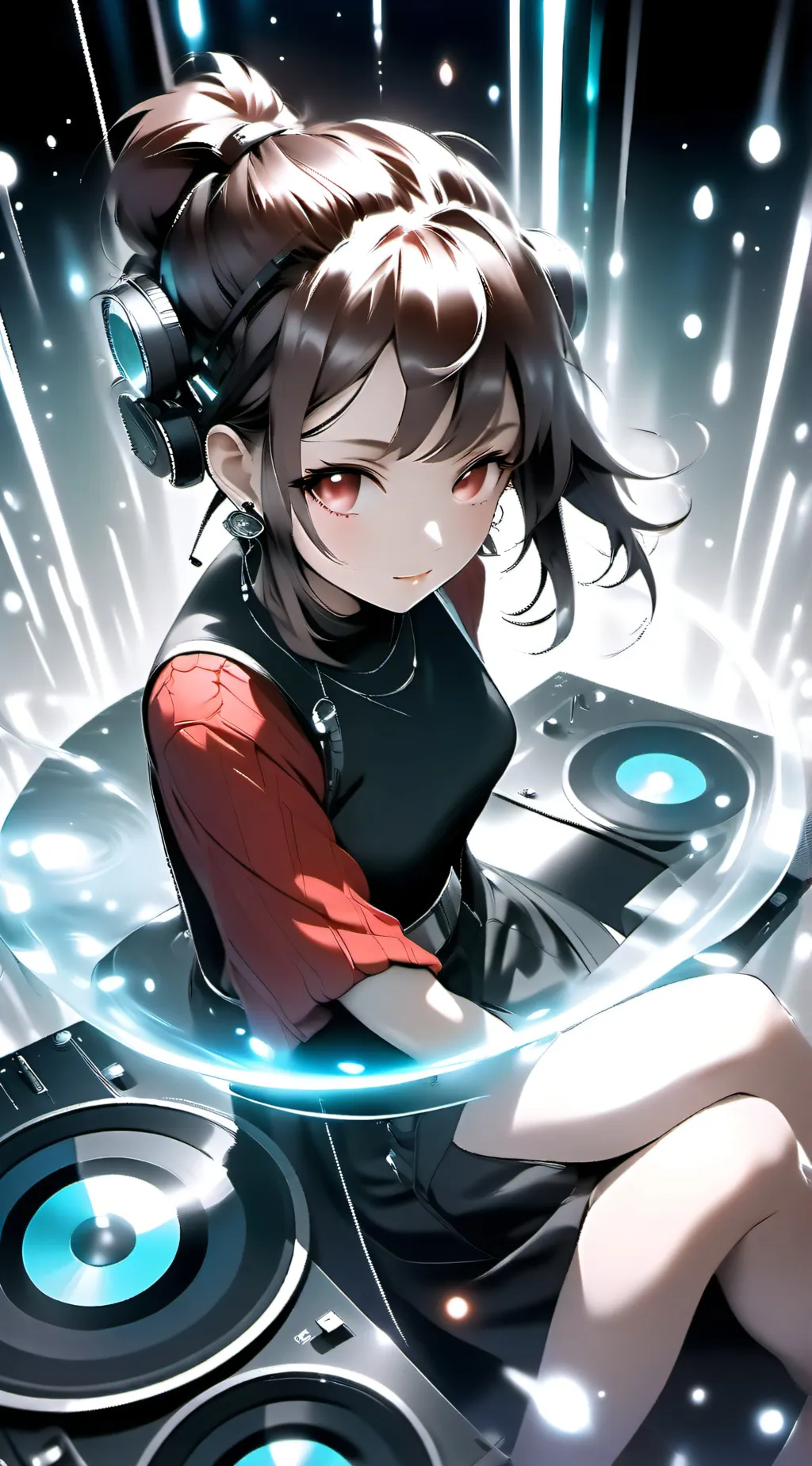 ai character: Fnf x Sonic background