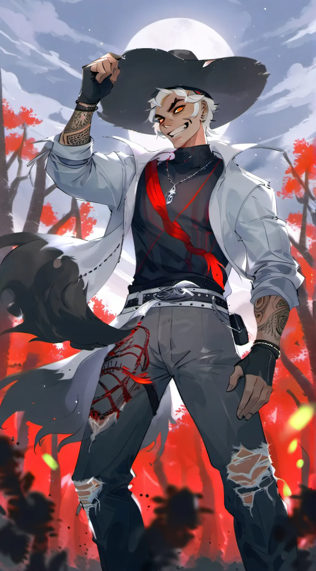 ai character: Striker background