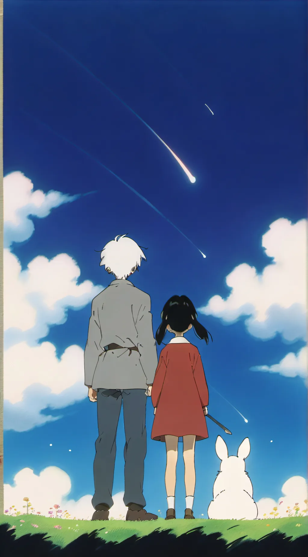 ai character: mic and aizawa fam background