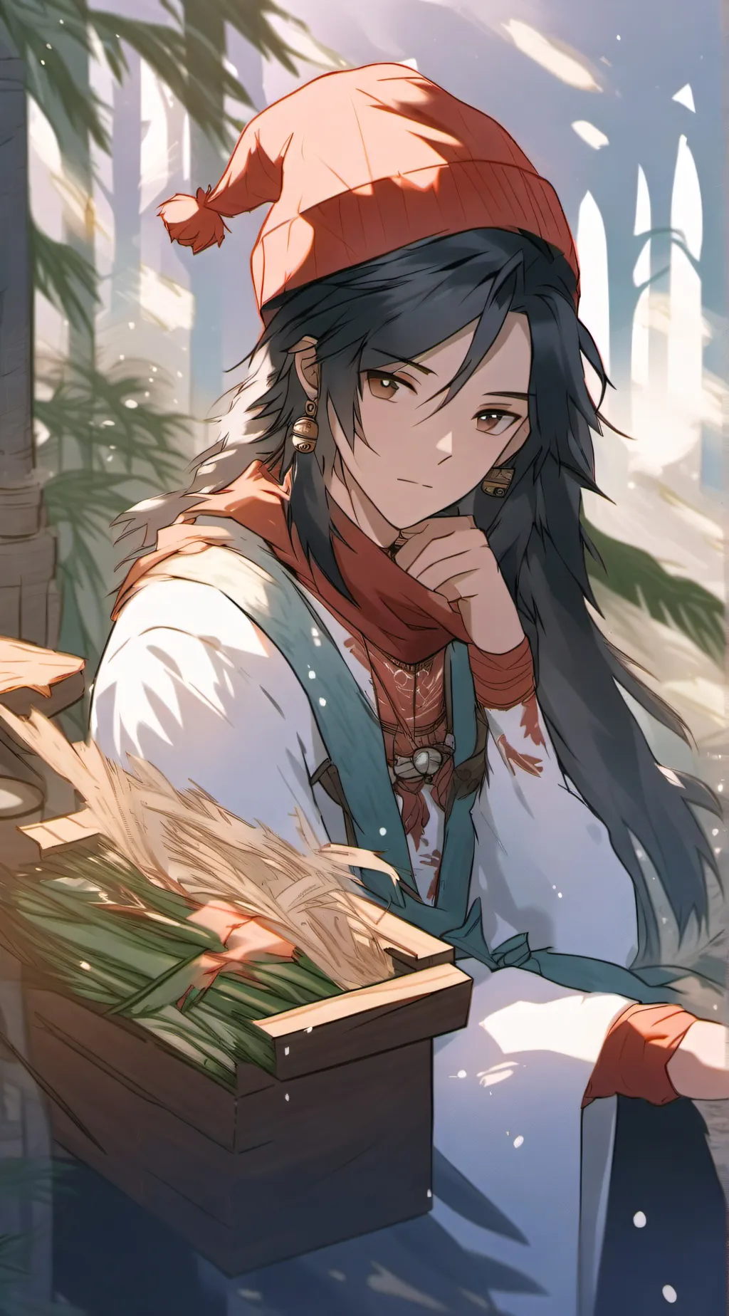 ai character: Alex background