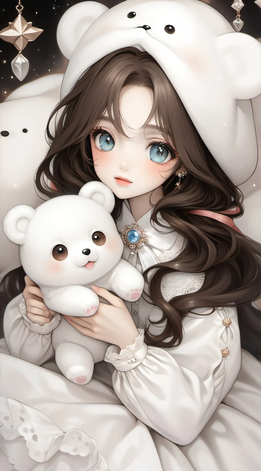 ai character: Md (inside out) background