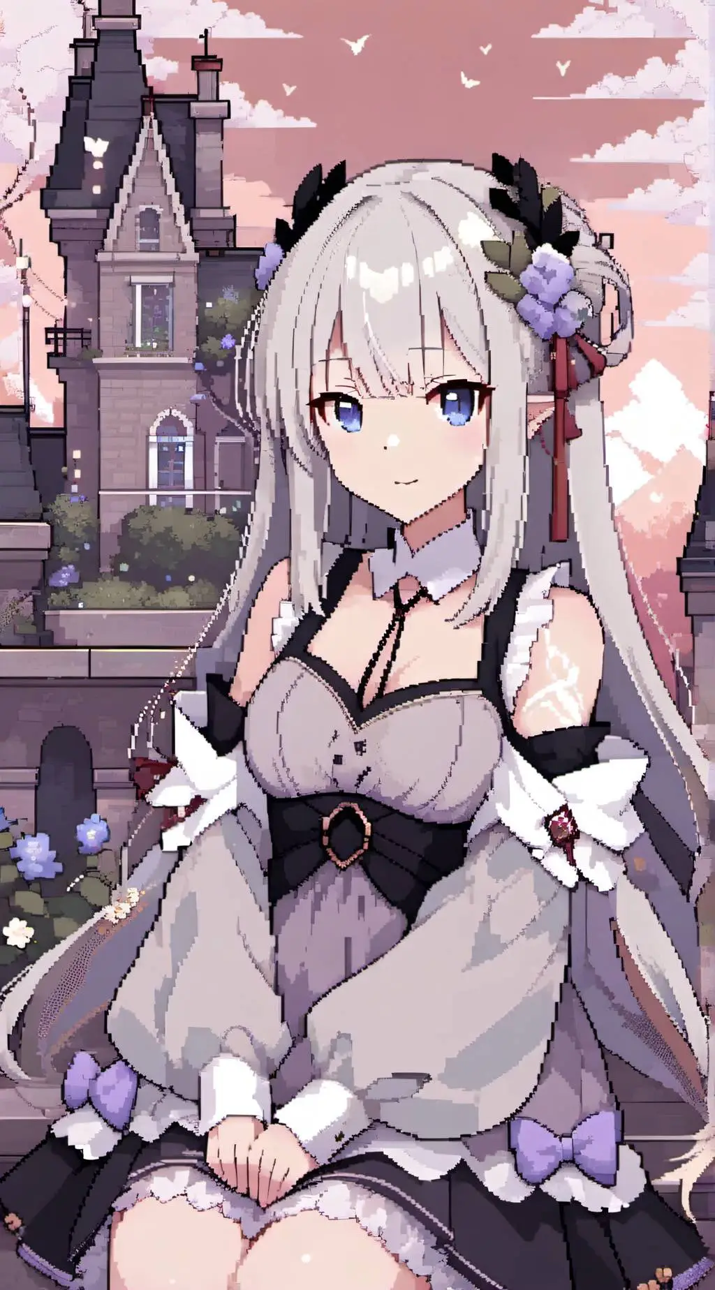 ai character: Emilia  background