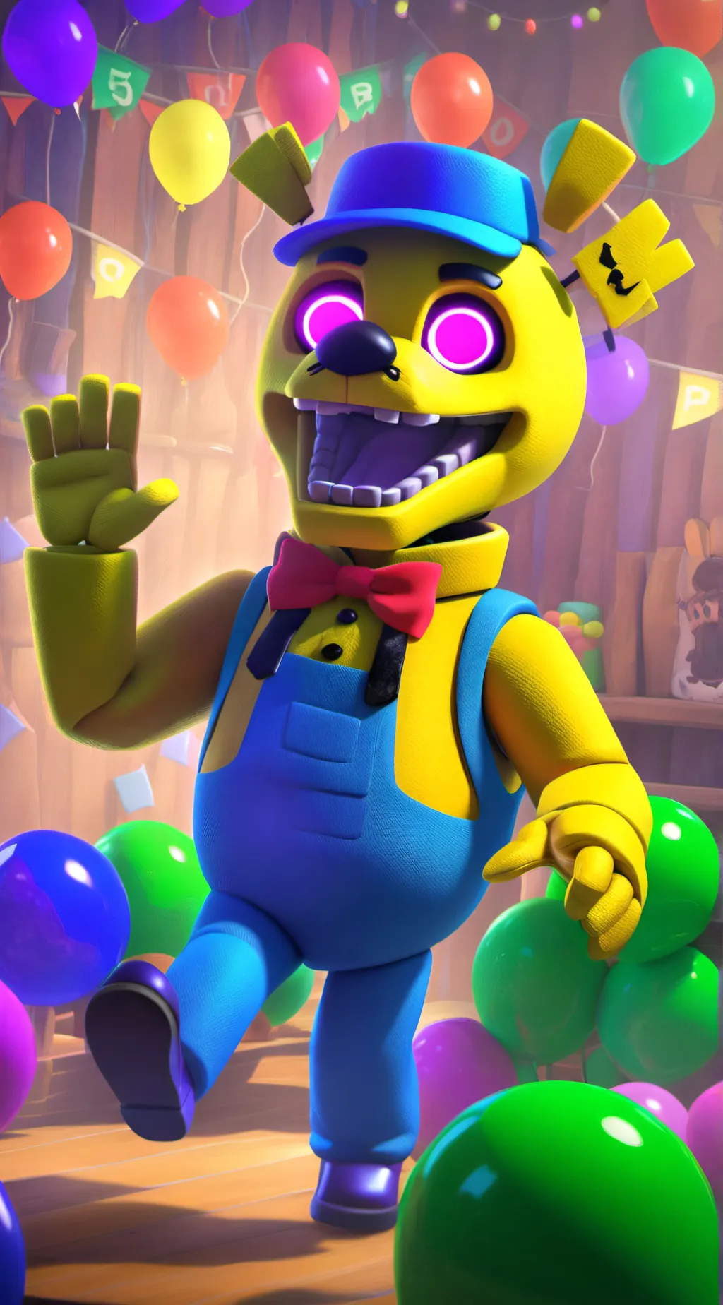 ai character: William afton  background