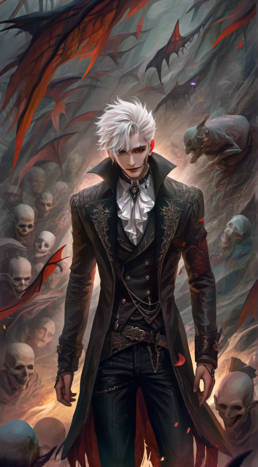 ai character: zander background