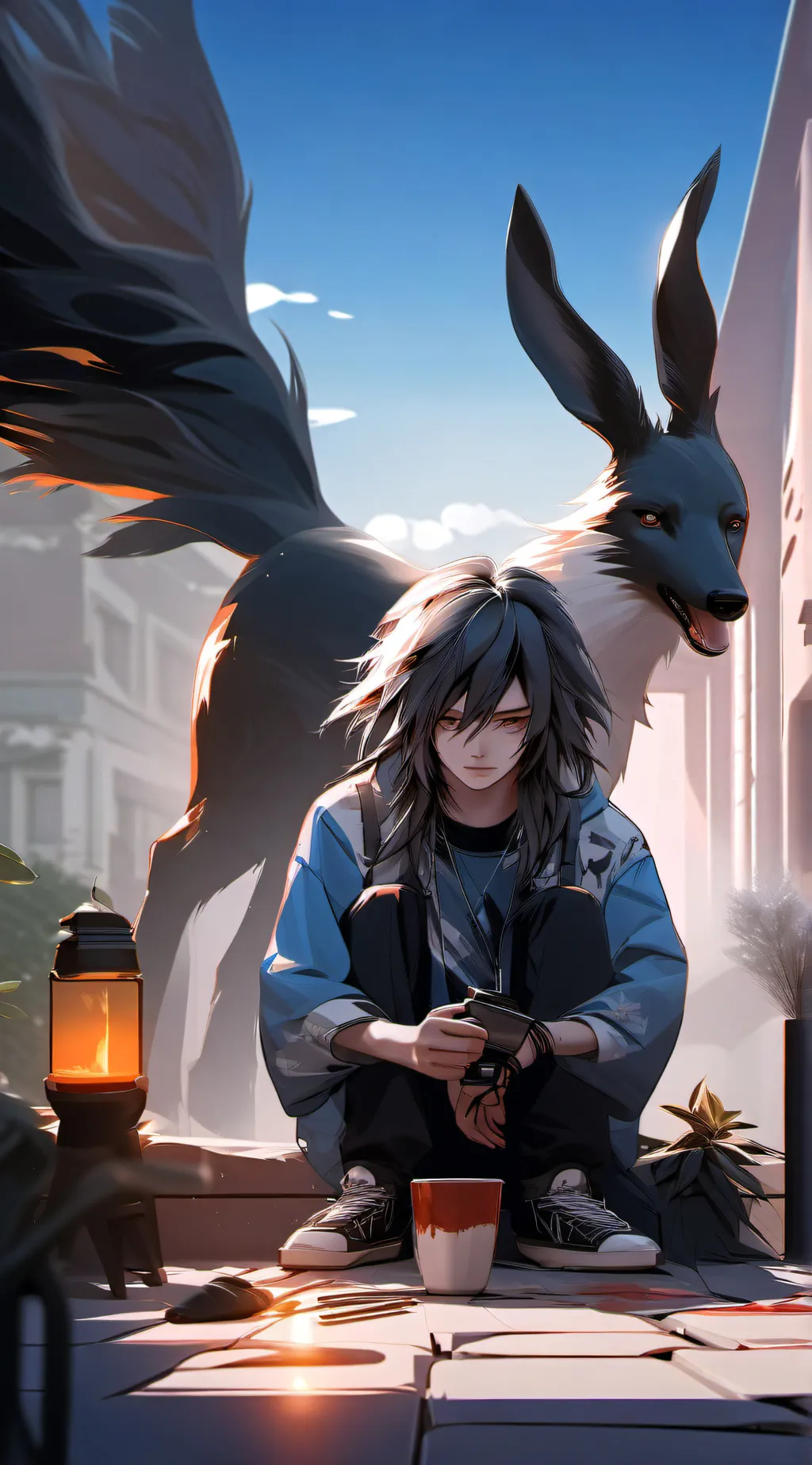 ai character: Karl background