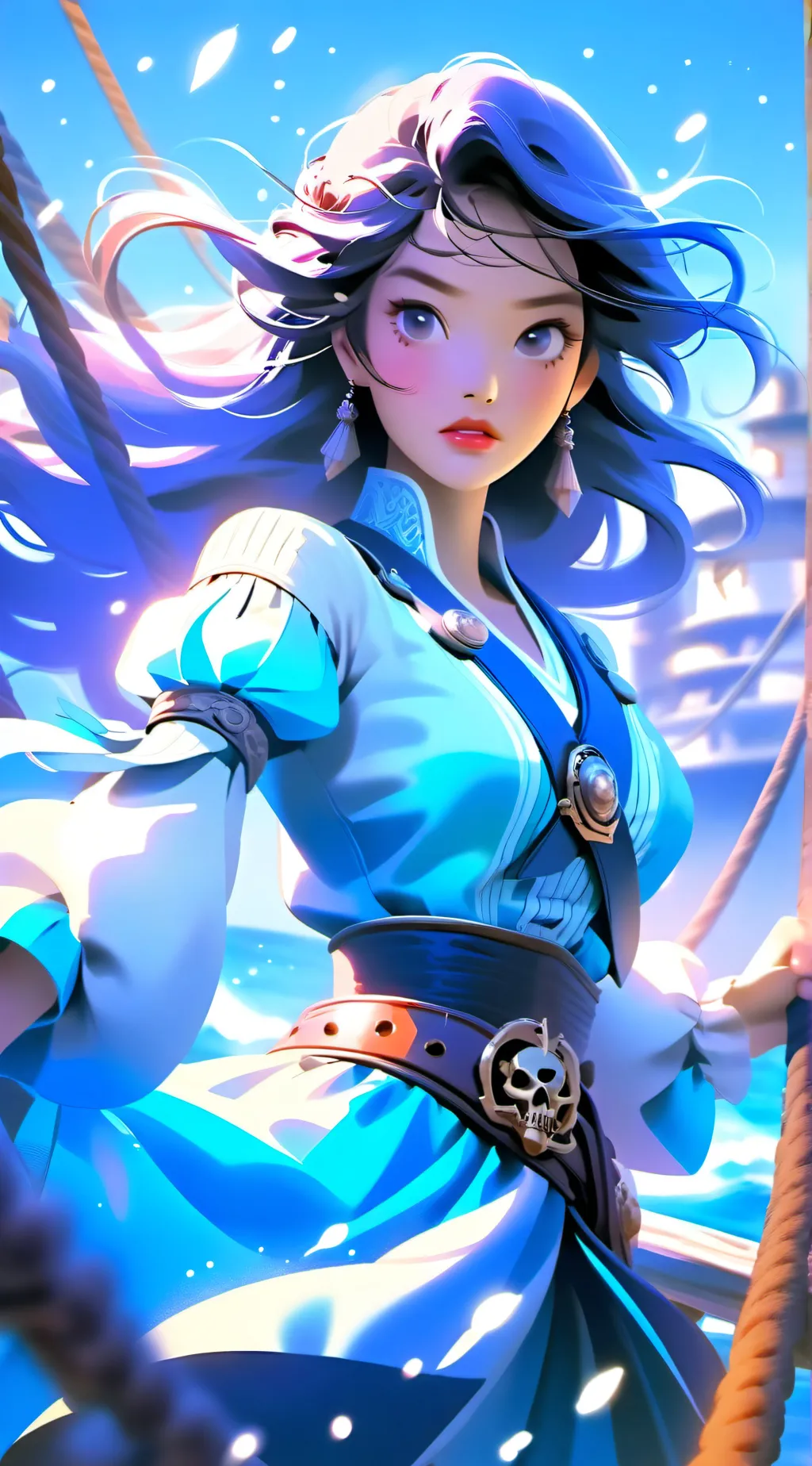 ai character: Evelyn background