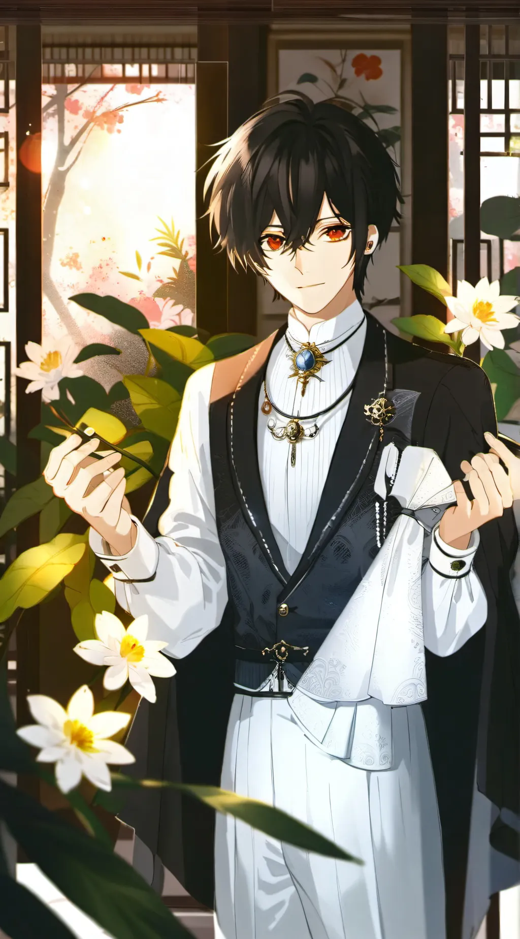 ai character: Ash background