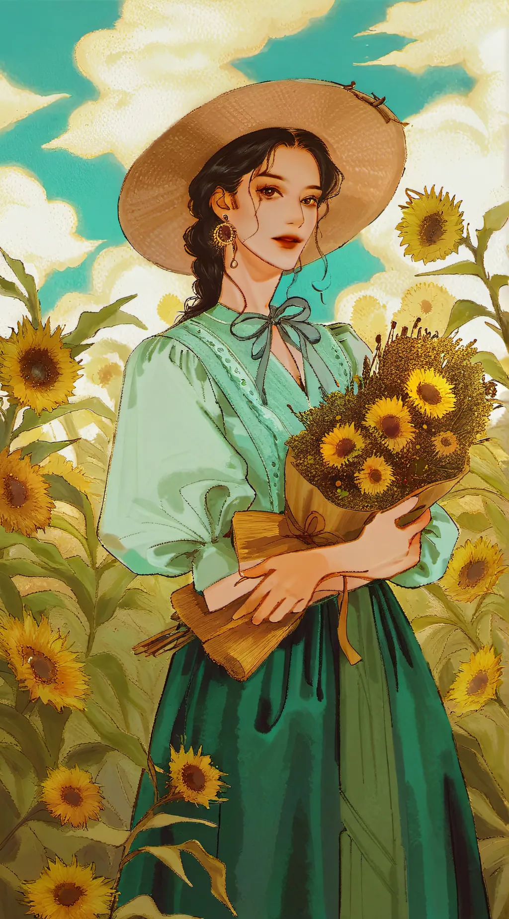 ai character: Ally background