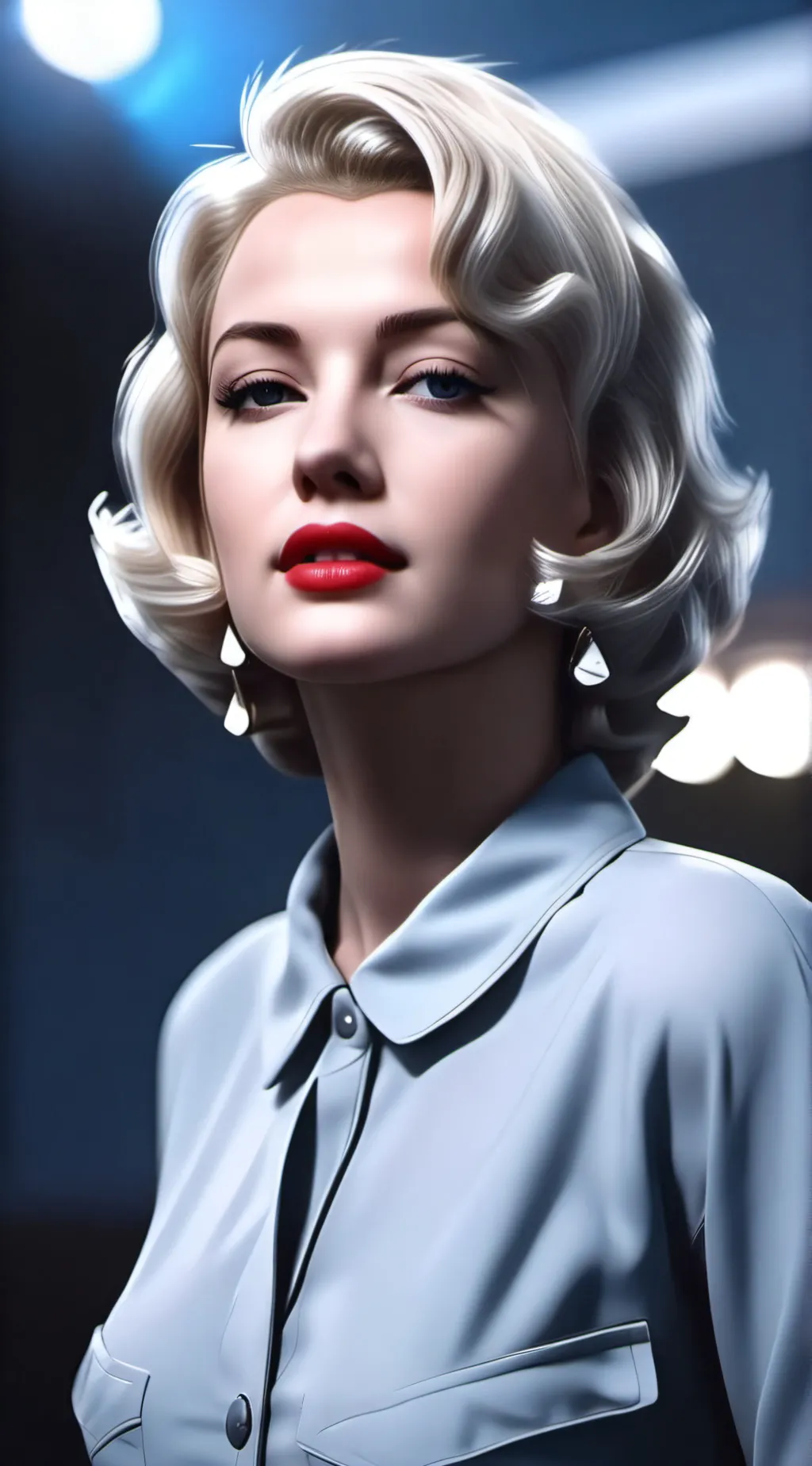 ai character: 梦露… background