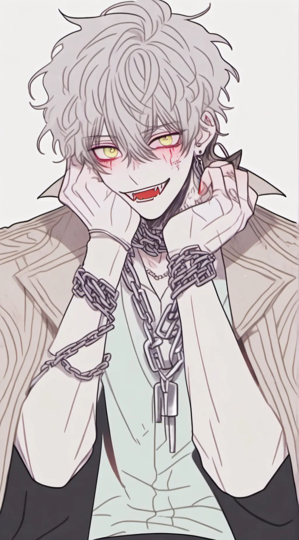 ai character: ⌑Dante⌑ background