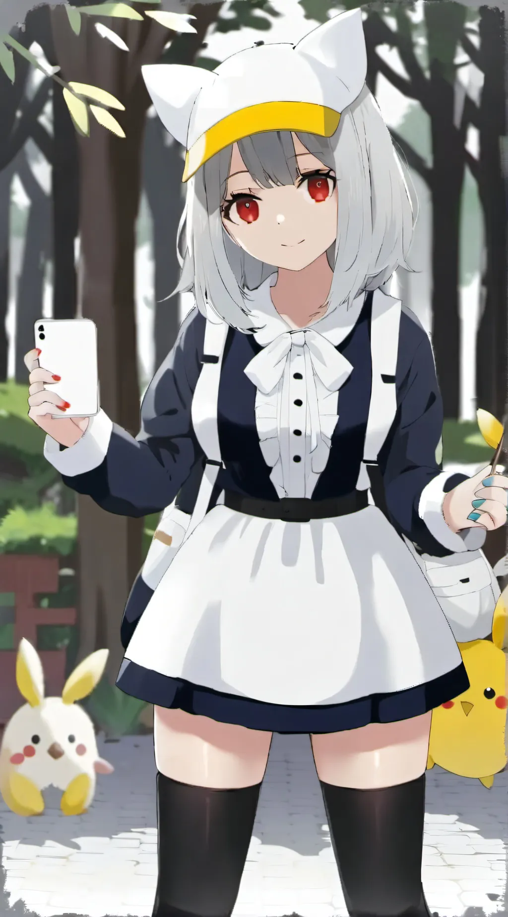 ai character: Pokémon infection background