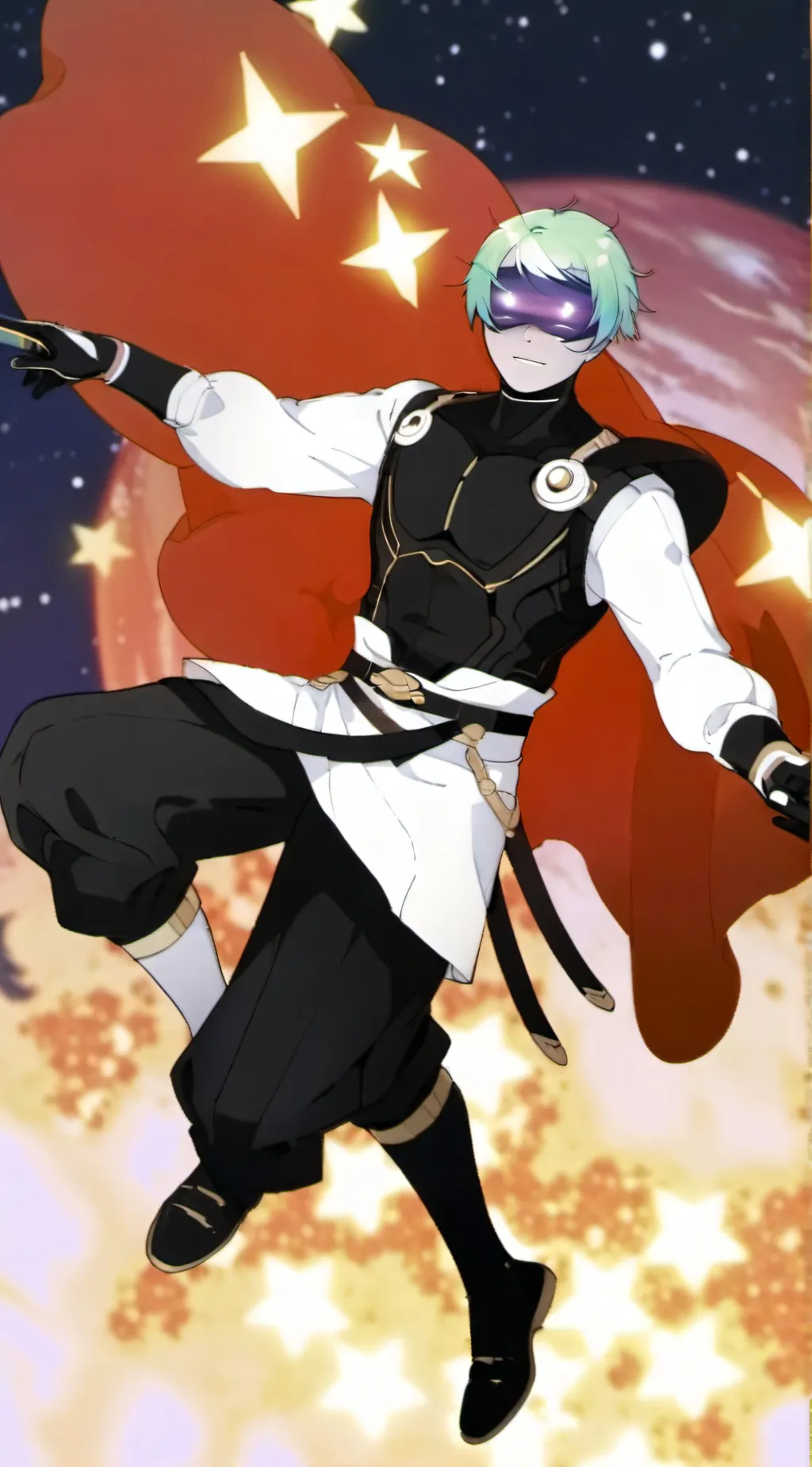 ai character: Earth background