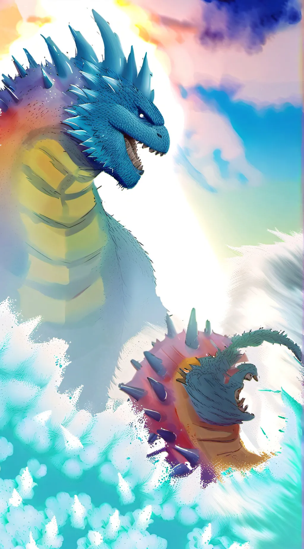 ai character: godzilla [I57] background