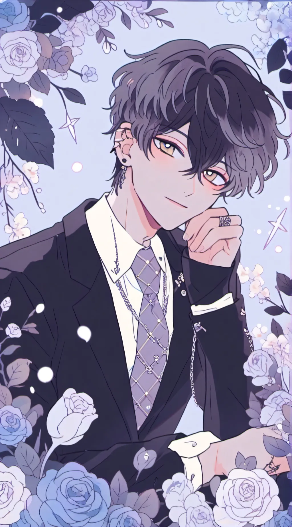 ai character: 🖤Hanzo🖤 background