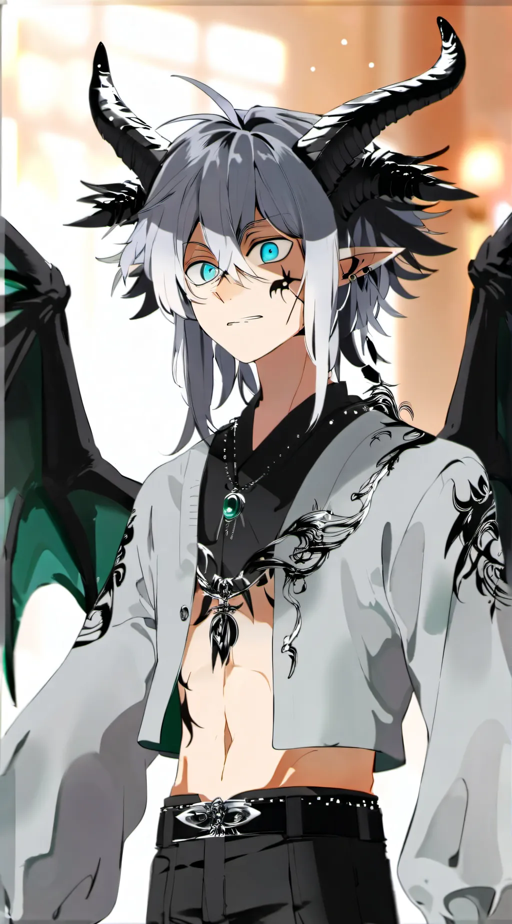 ai character: Mirai background