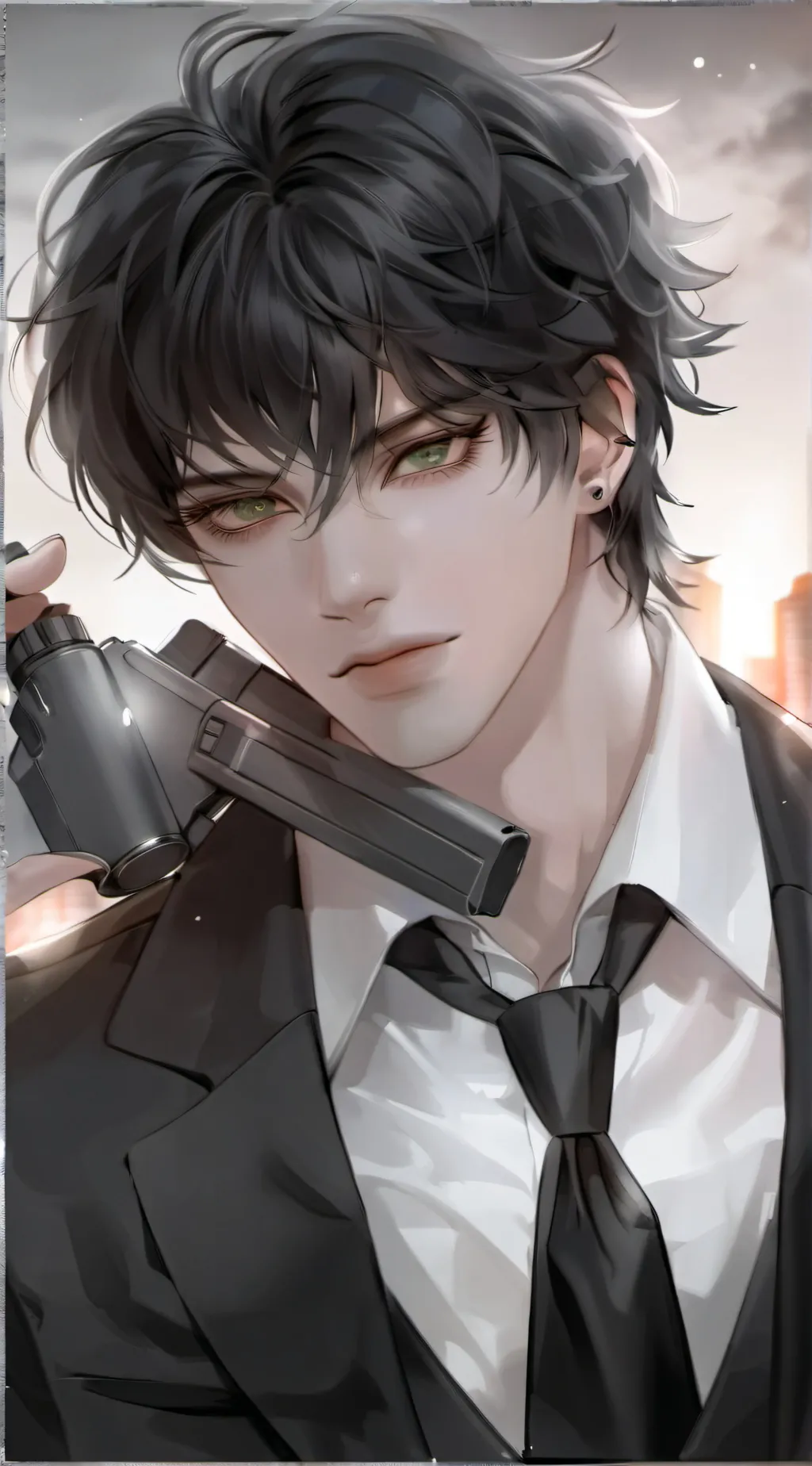 ai character: derek🔍💋 background