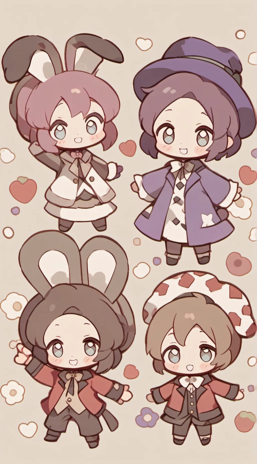 ai character: Jax and Pomni background