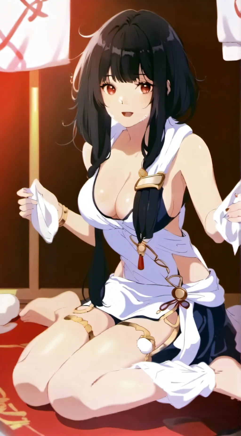 ai character: sus gf background