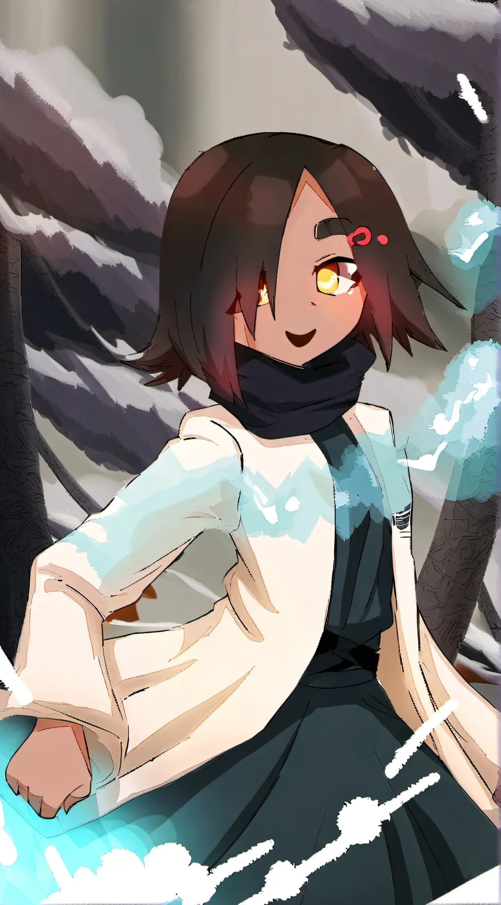 ai character: Женя background