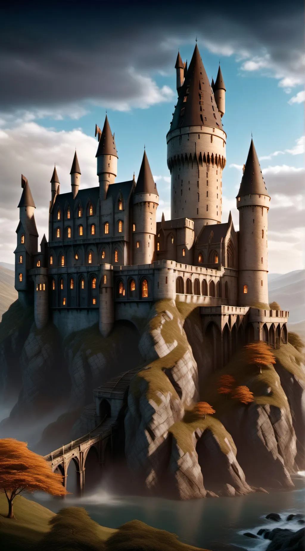 ai character: Hogwarts Slays background