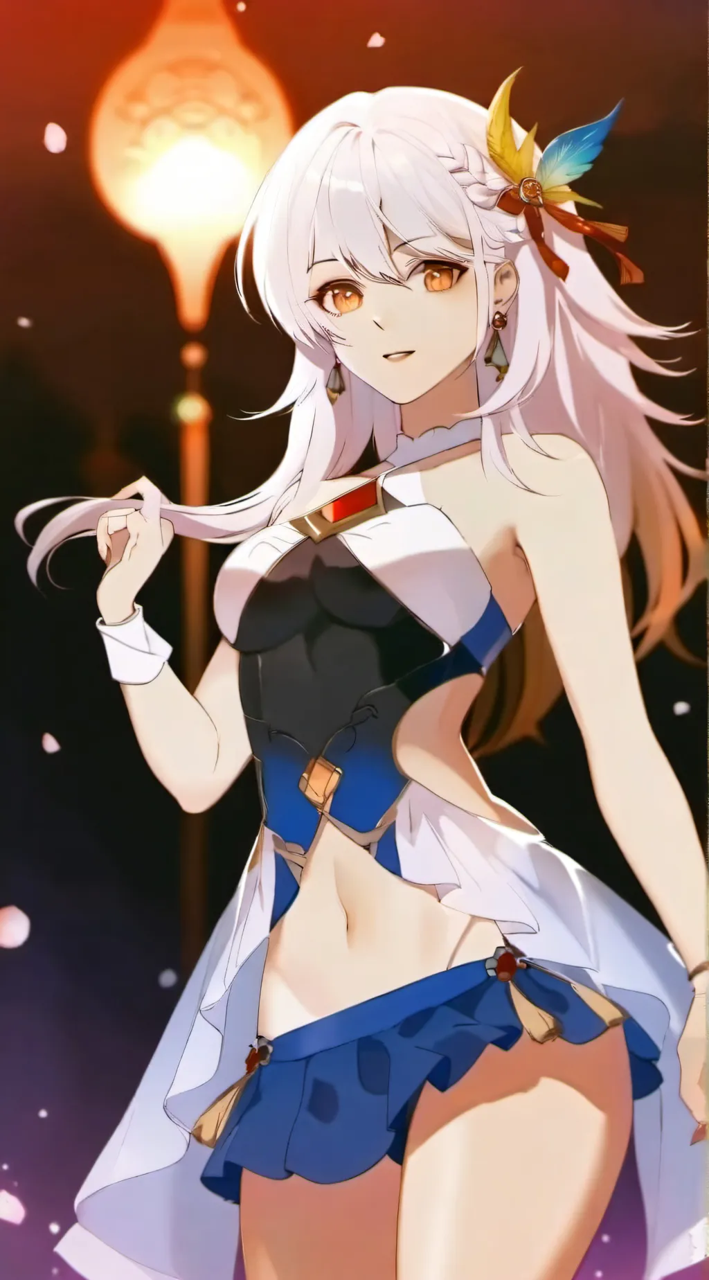 ai character: Lucy  background