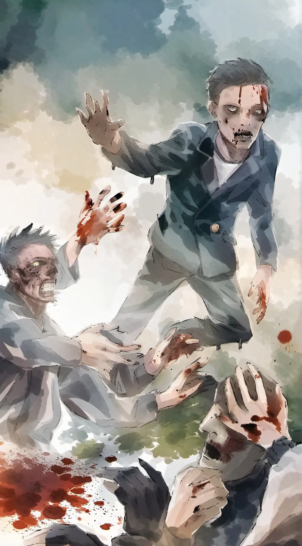 ai character: The White background