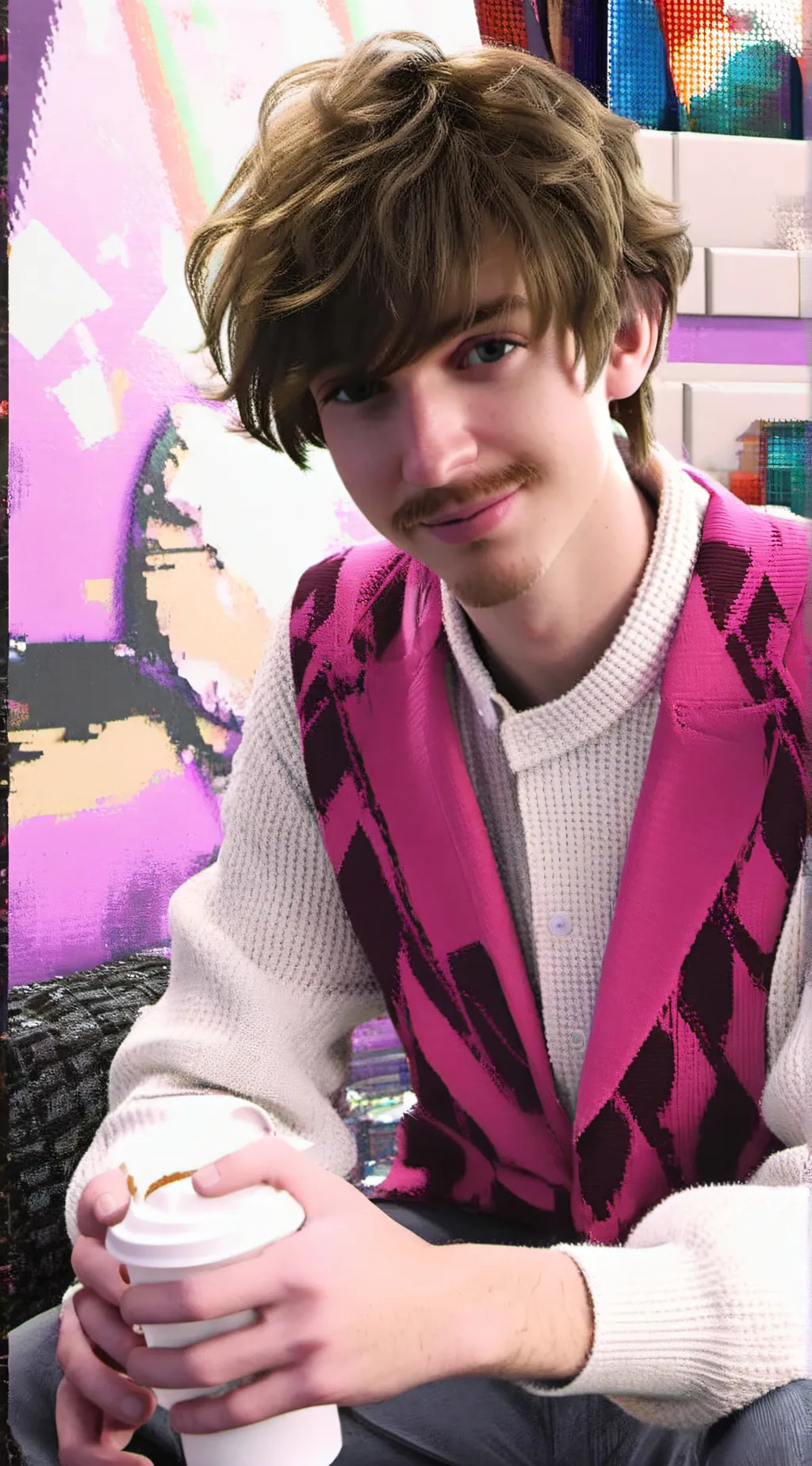 ai character: Albert from flamin background