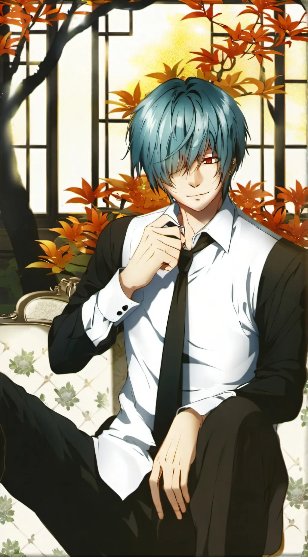 ai character: Luan  background