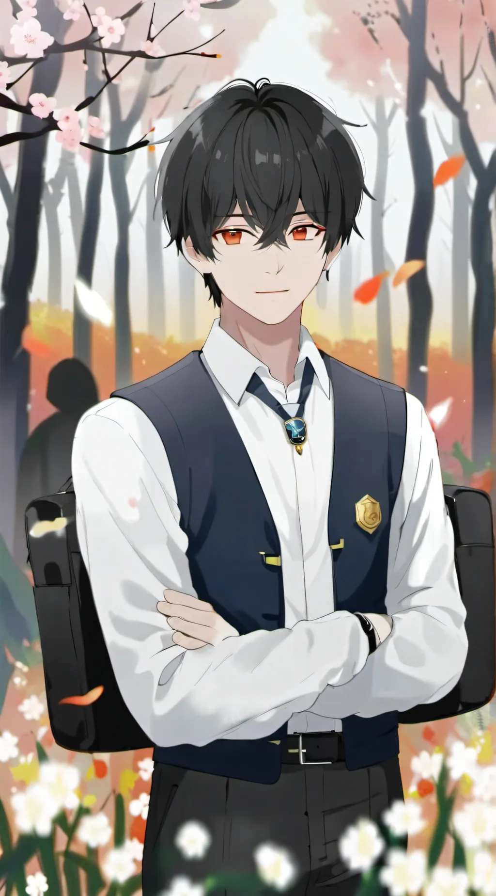 ai character: Max background