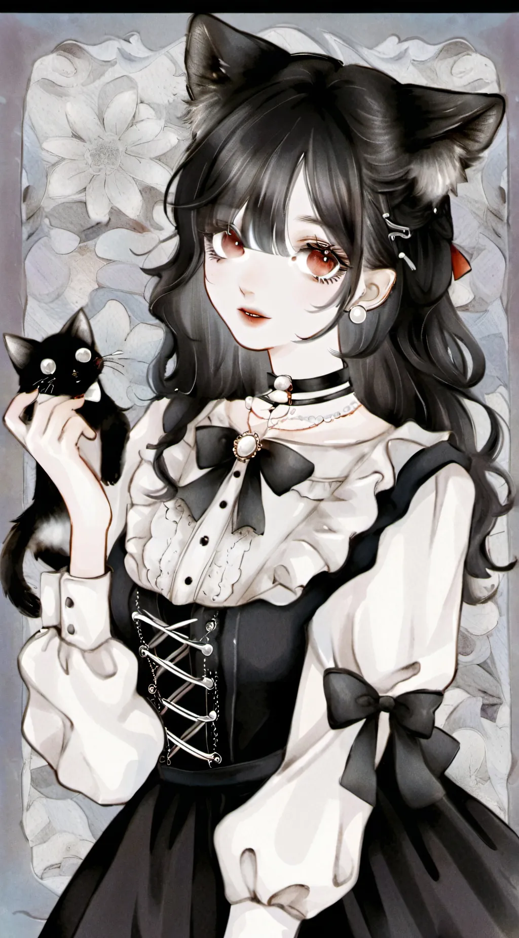 ai character: ツ♥Kay kay♥ツ background