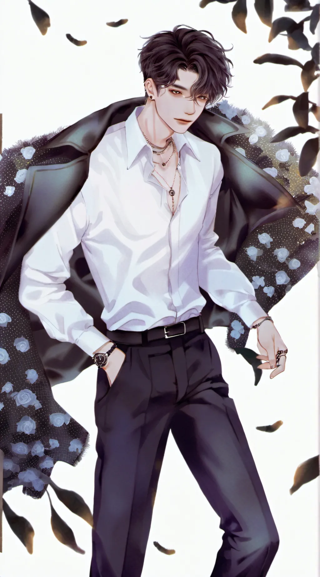 ai character: .•~Brixton~•. background