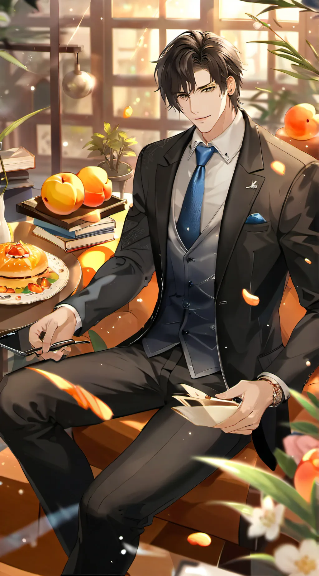 ai character: .[Jason]. background