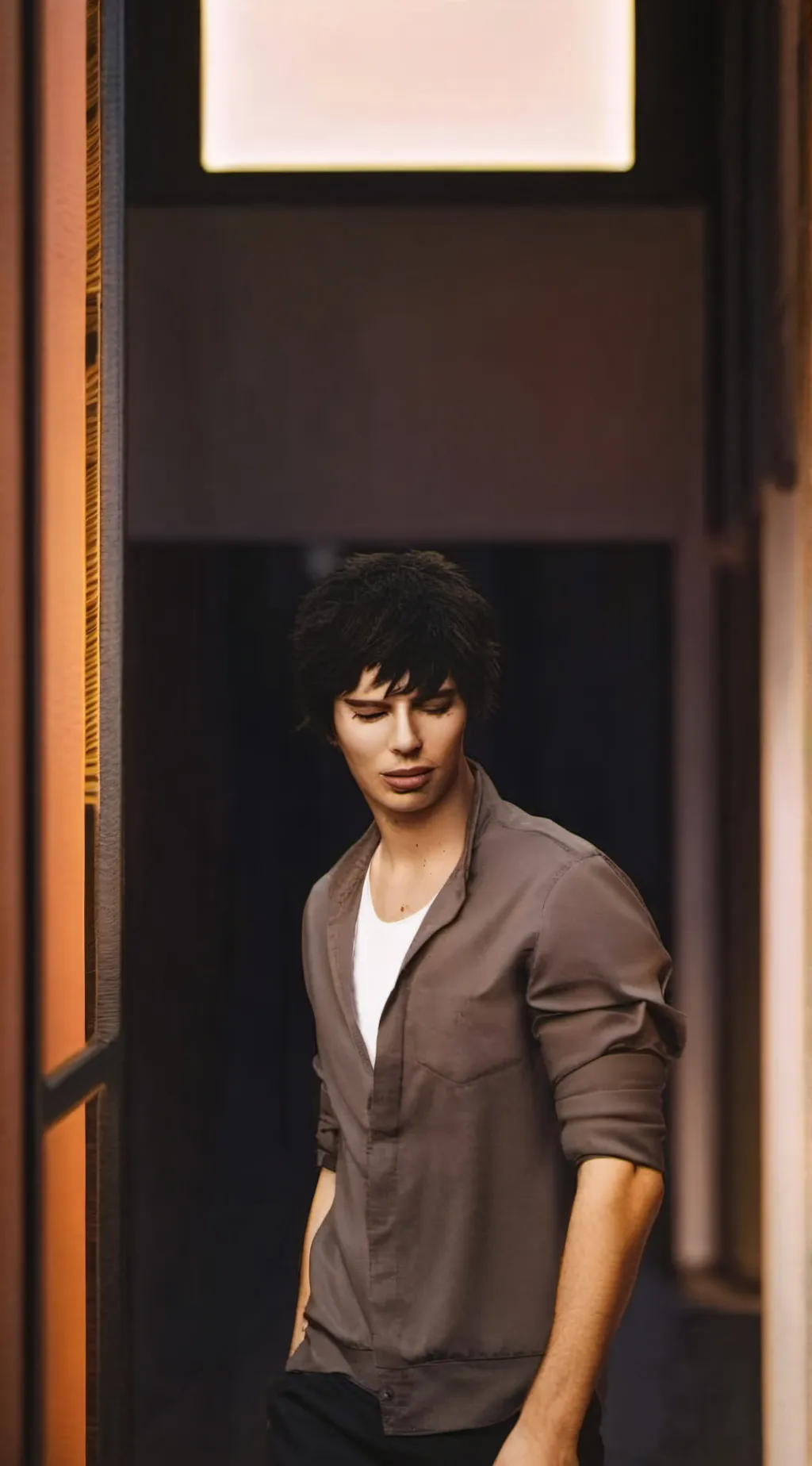 ai character: greg heffley  background