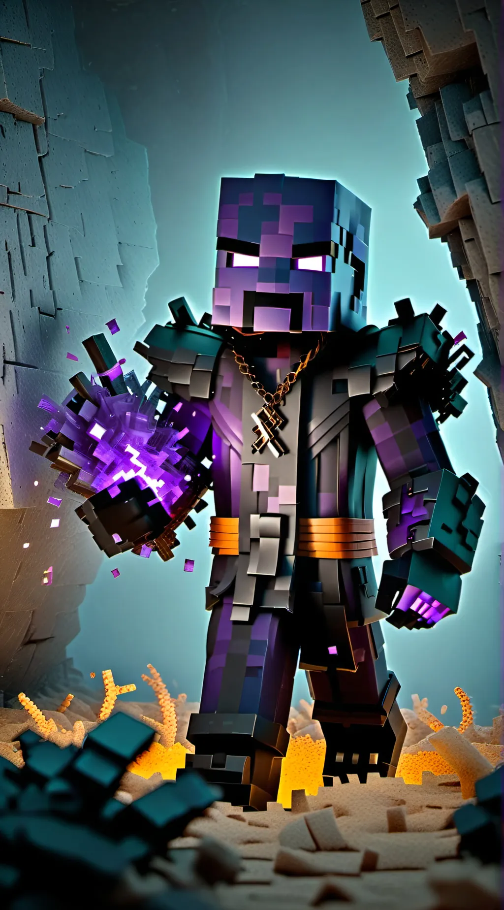 ai character: enderman background