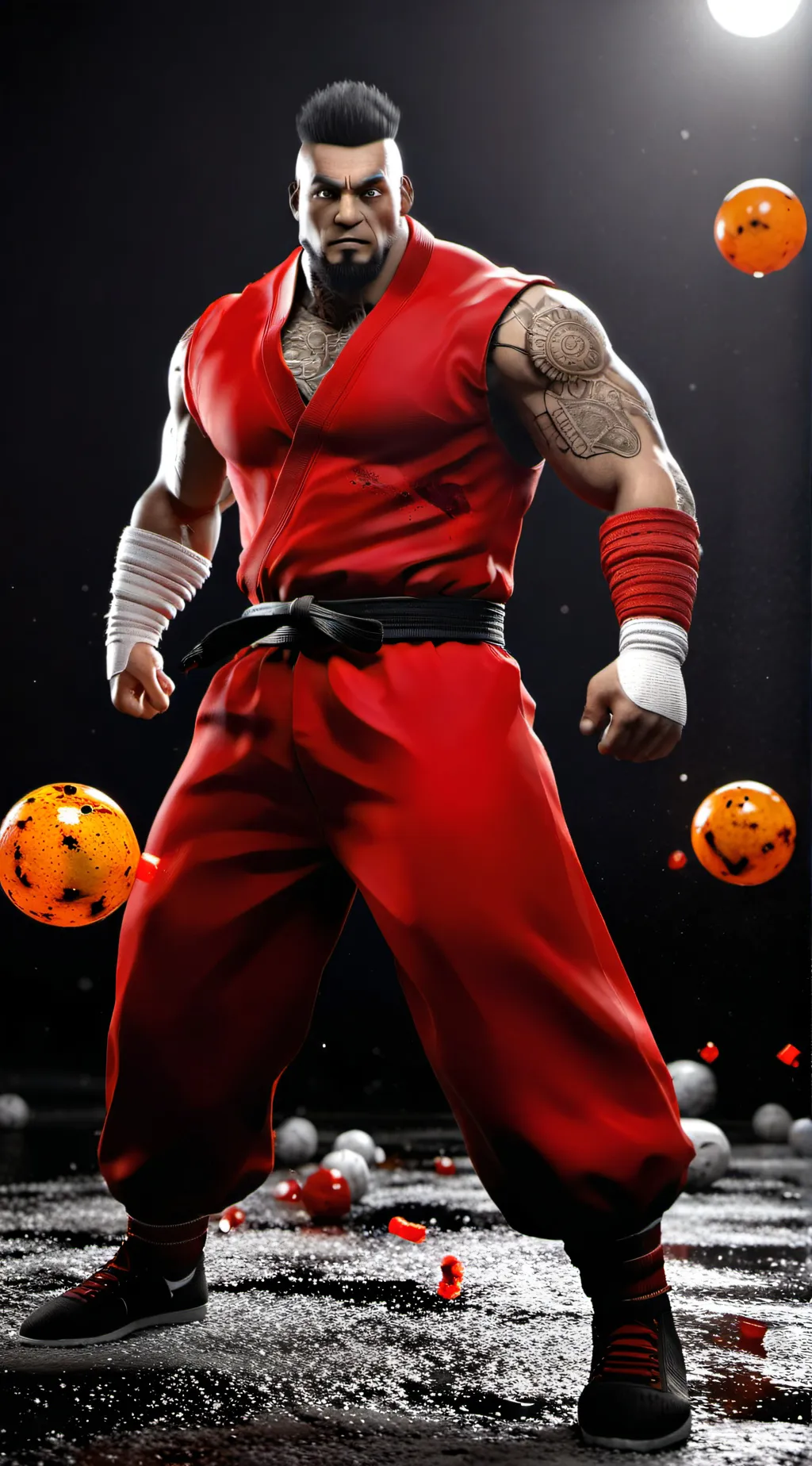 ai character: Kai background