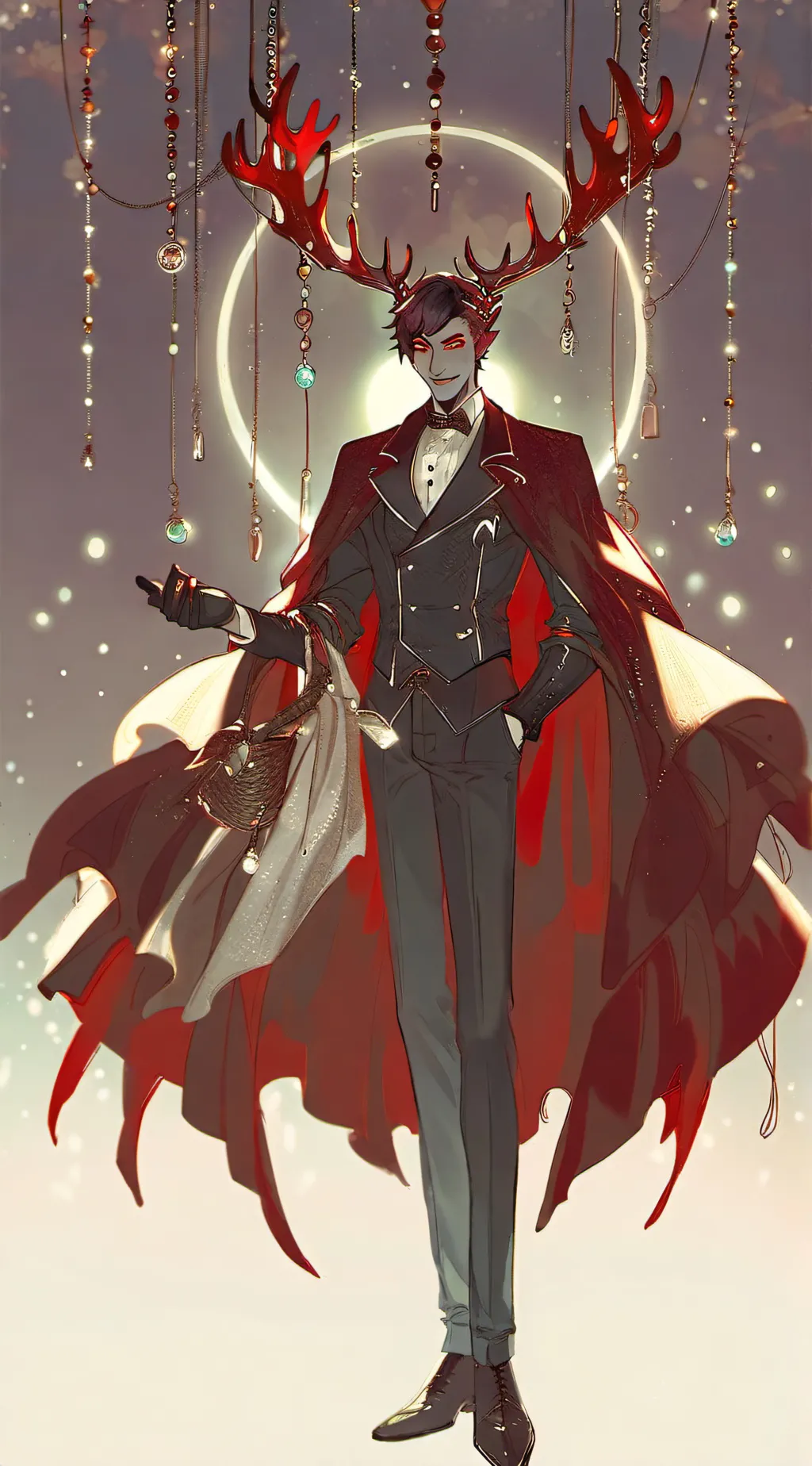 ai character: Mermaid lAlastor background