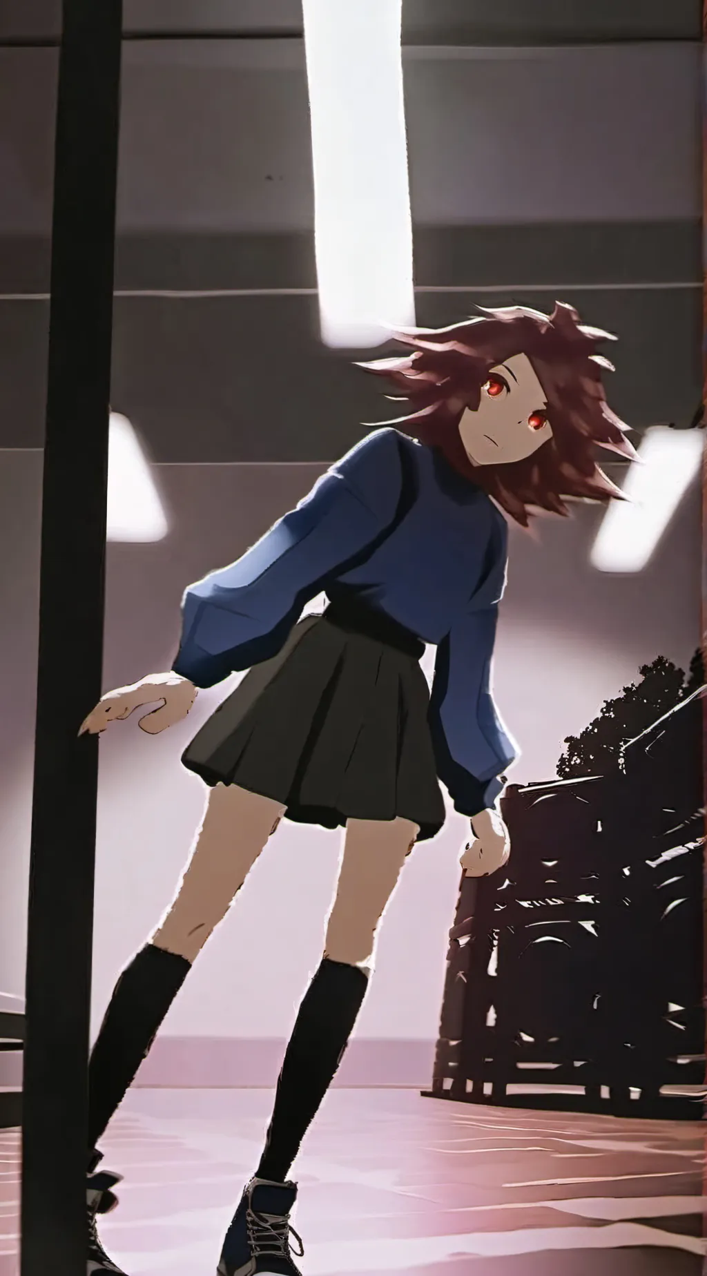 ai character: ∆lice background