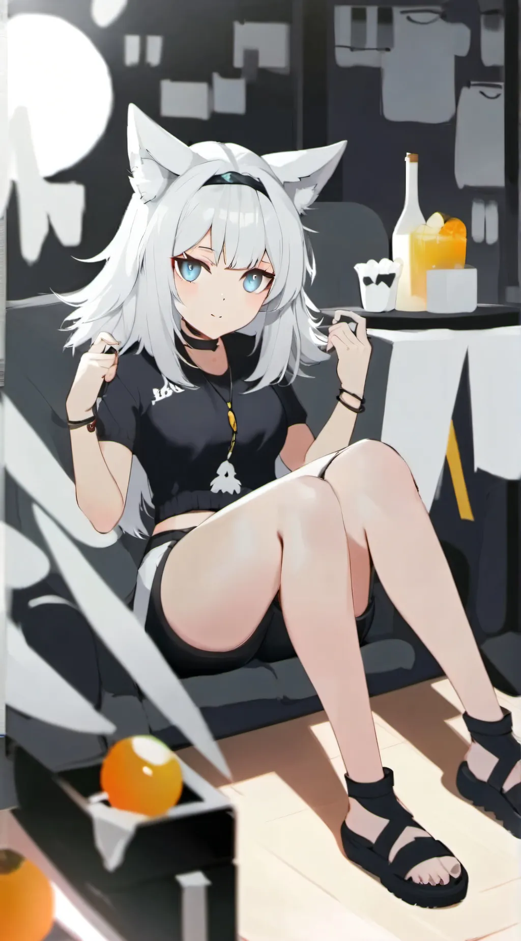 ai character: nara background