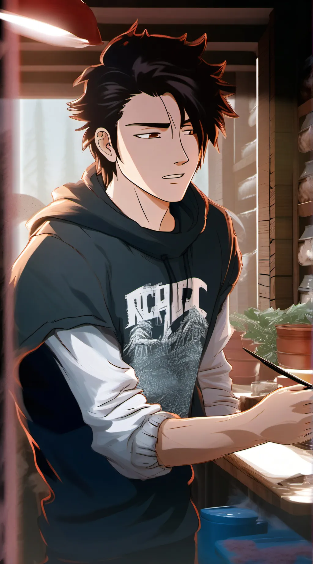 ai character: Kyle background