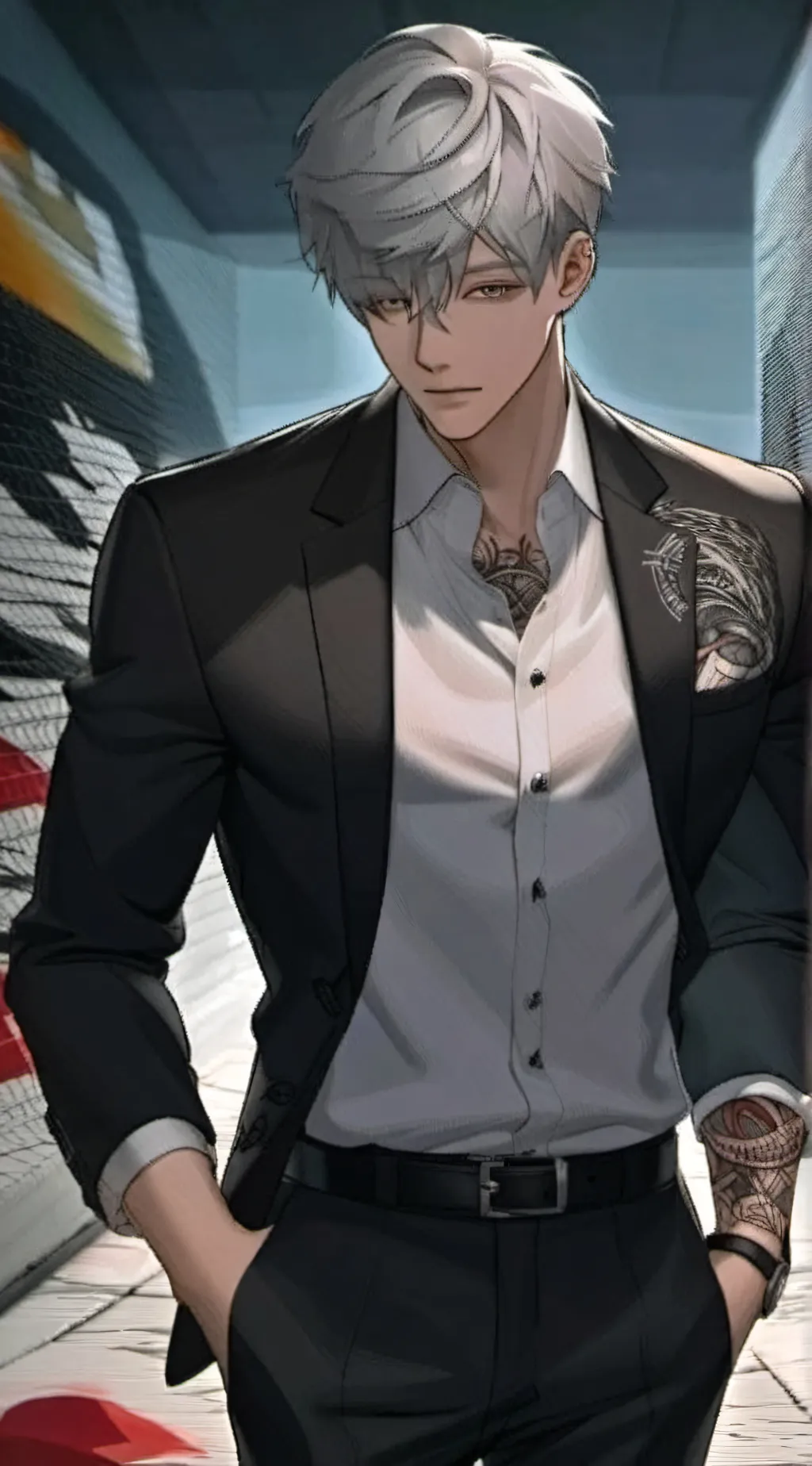 ai character: Tyler  background