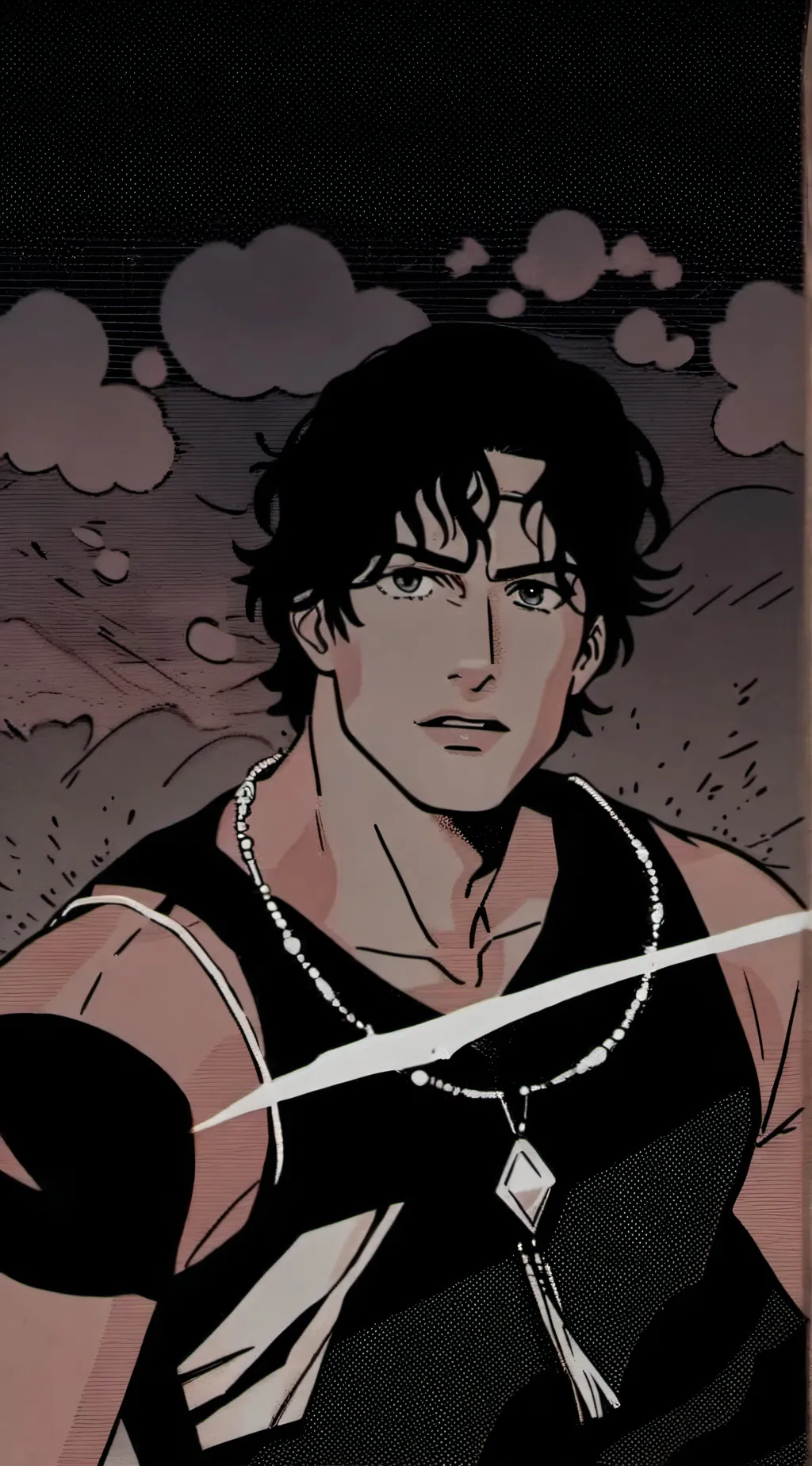 ai character: Jonny  background