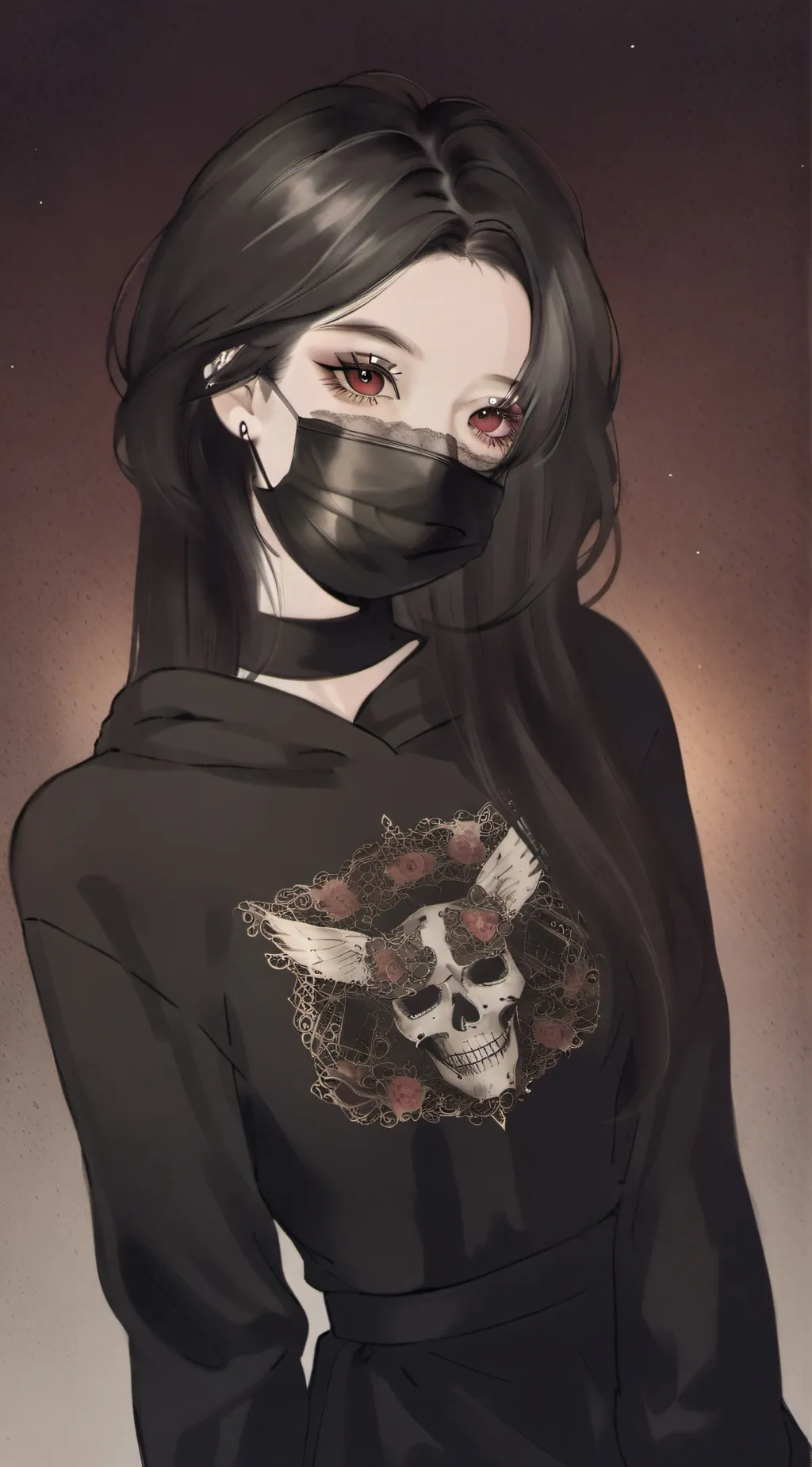 ai character: Mha, Vigilante  background