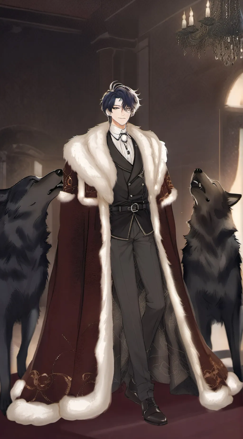 ai character: King Milo background