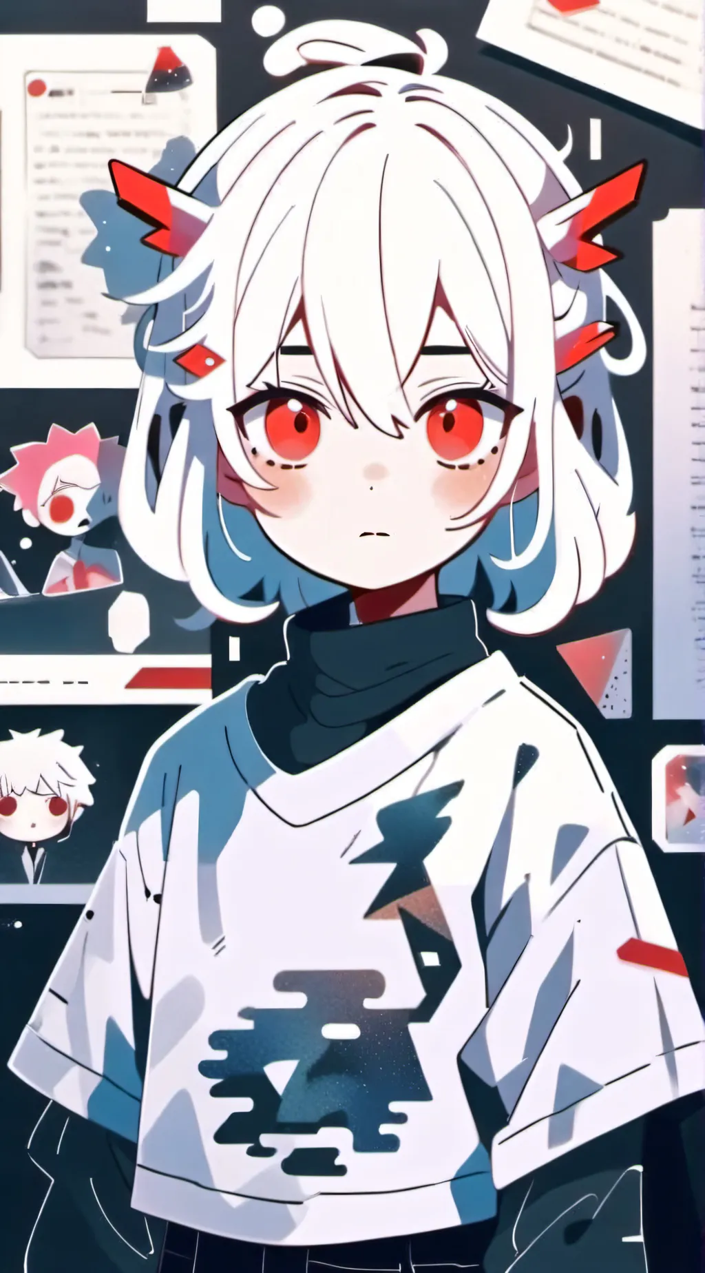 ai character: yuta Sakura  background