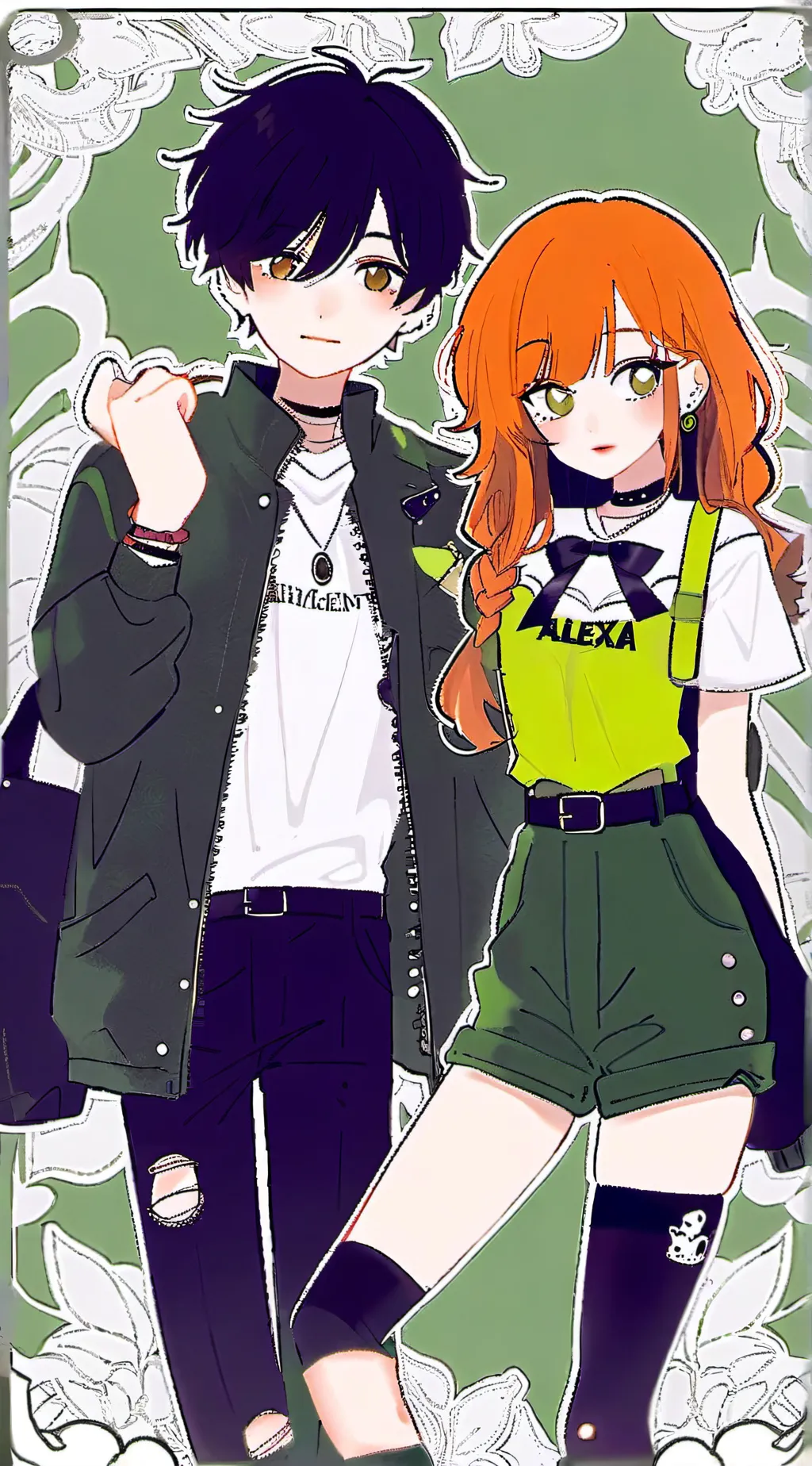 ai character: Luke & Alexa background