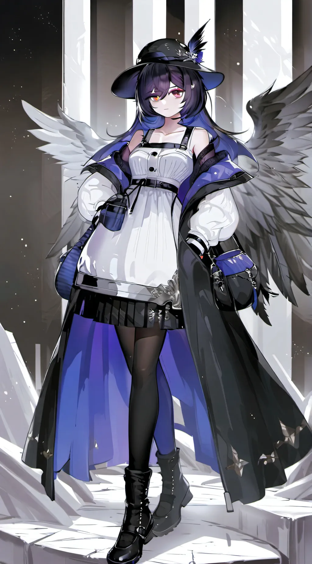 ai character: Human Uzi background